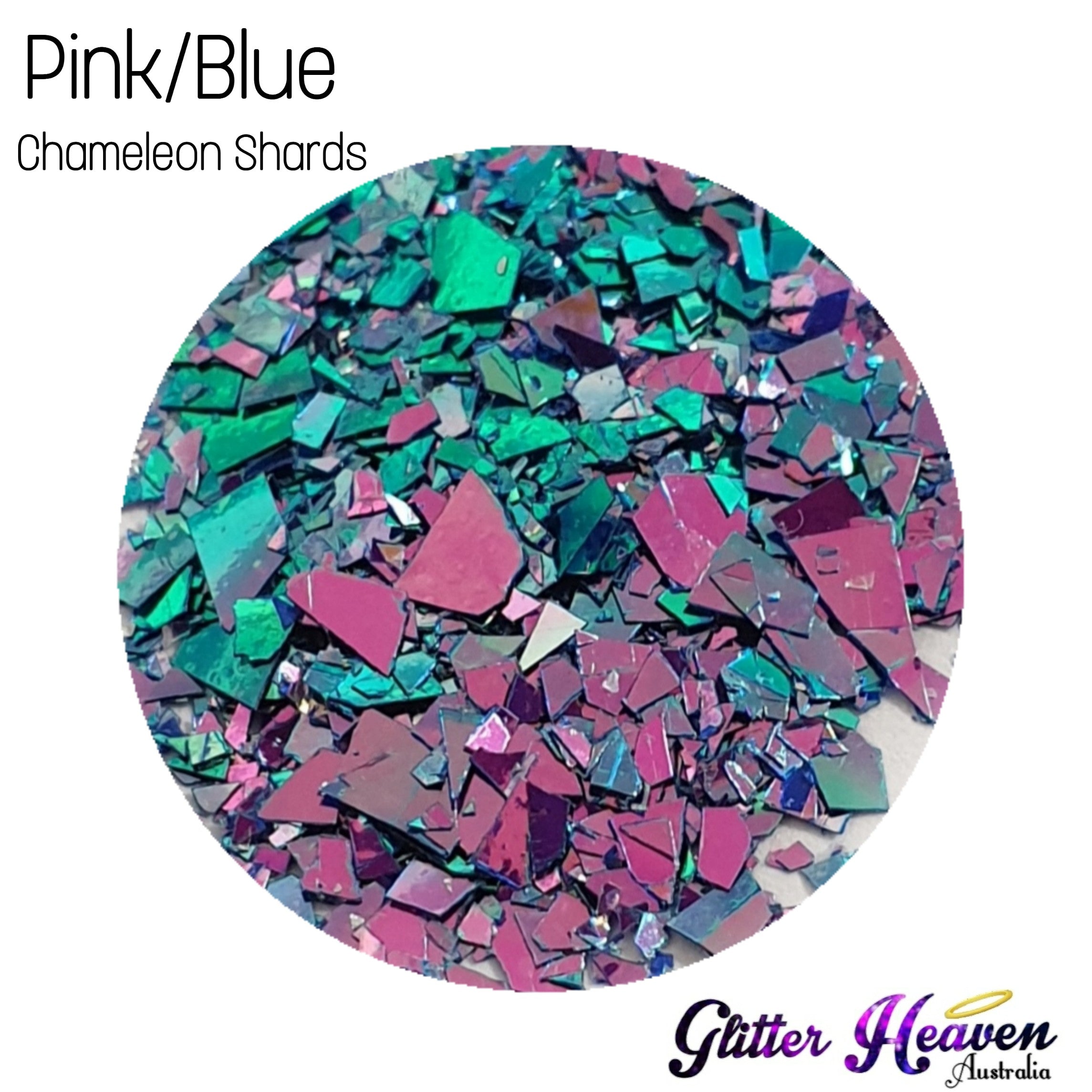 Pink/Blue Chameleon Shards