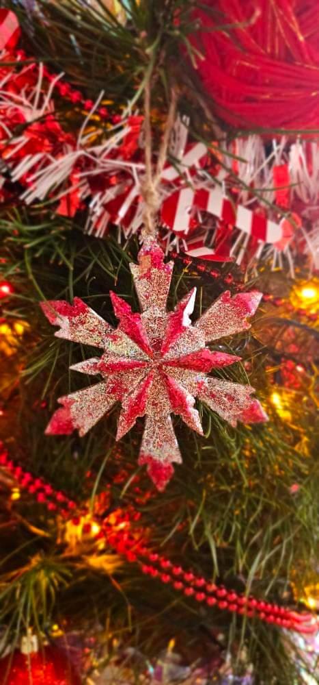 Snowflake ornament