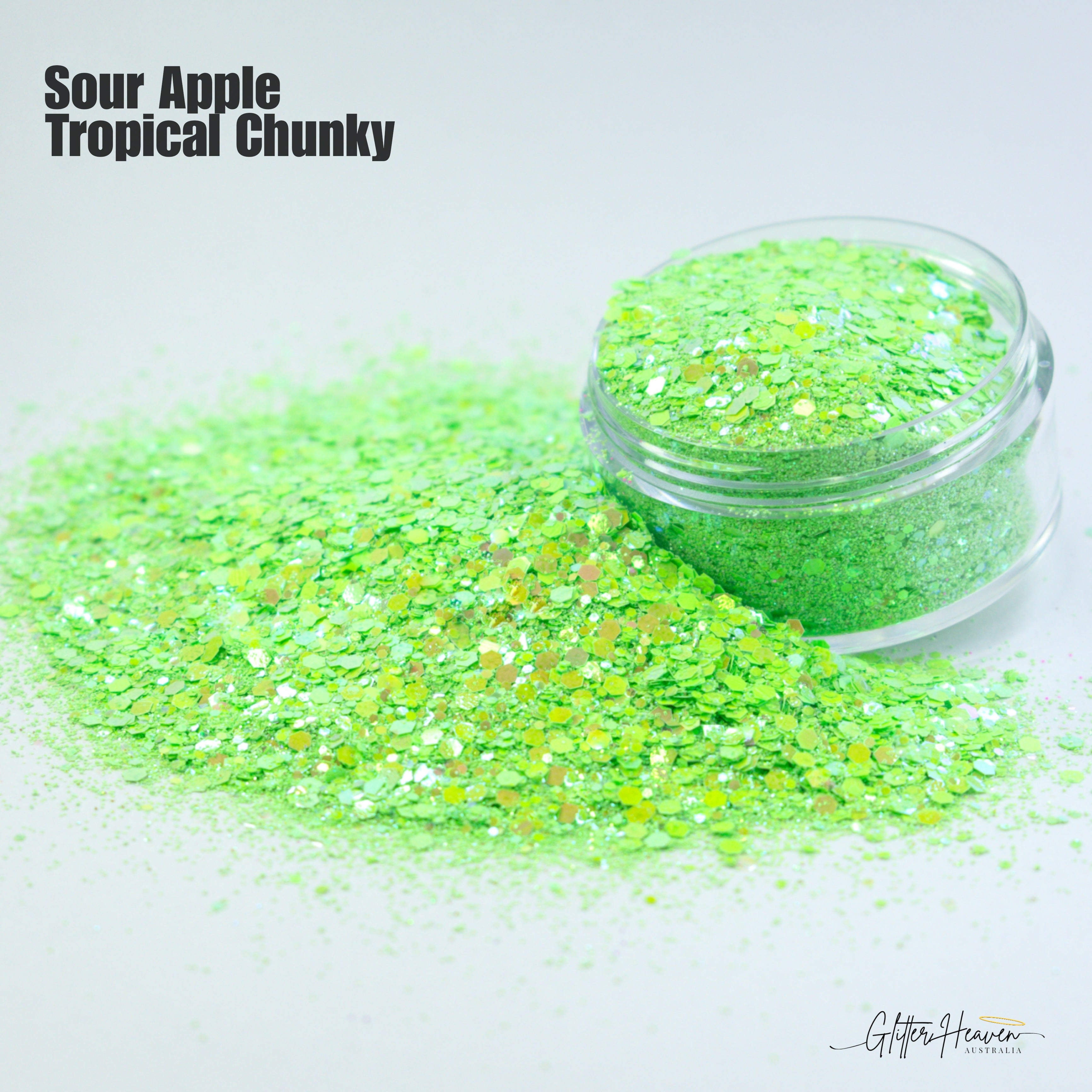 Sour Apple Chunky Tropical