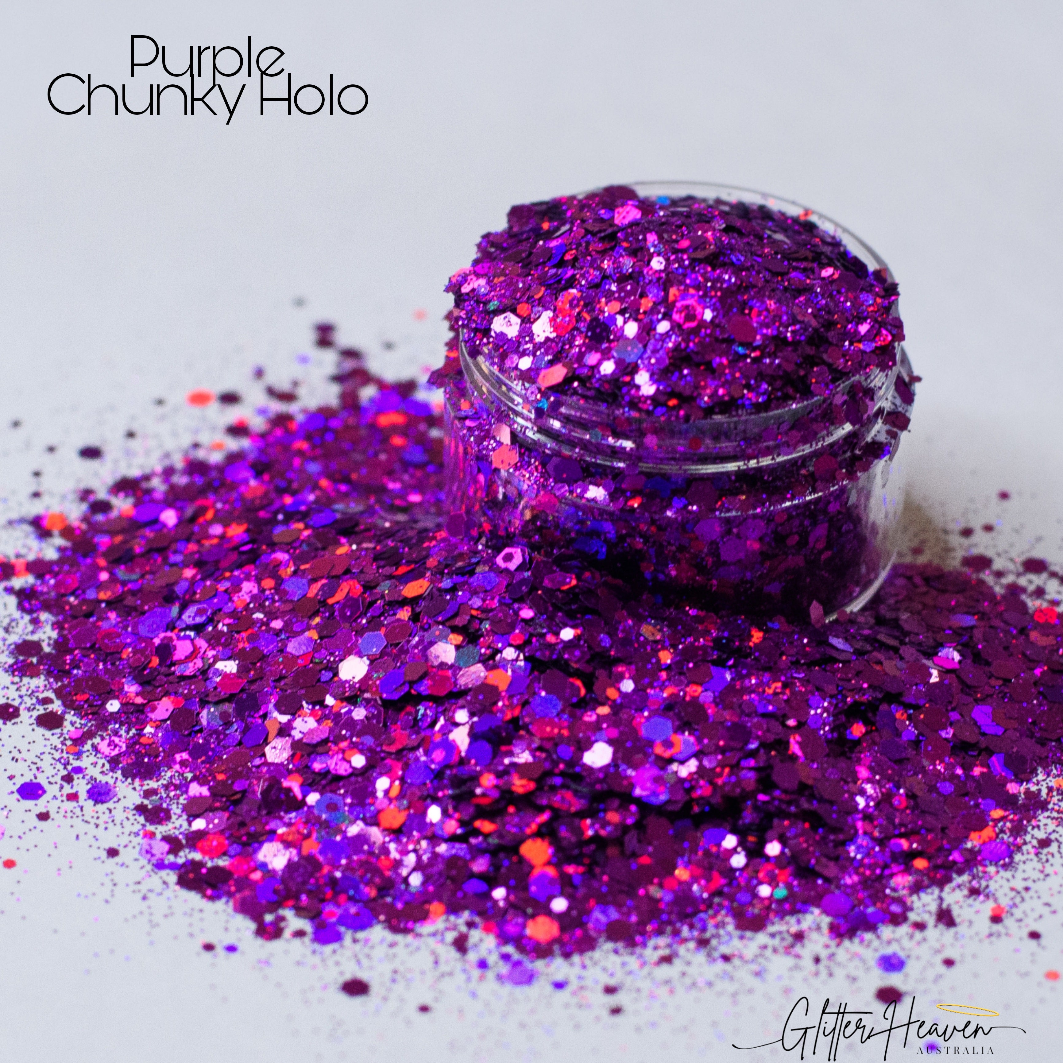 Purple Chunky Holo