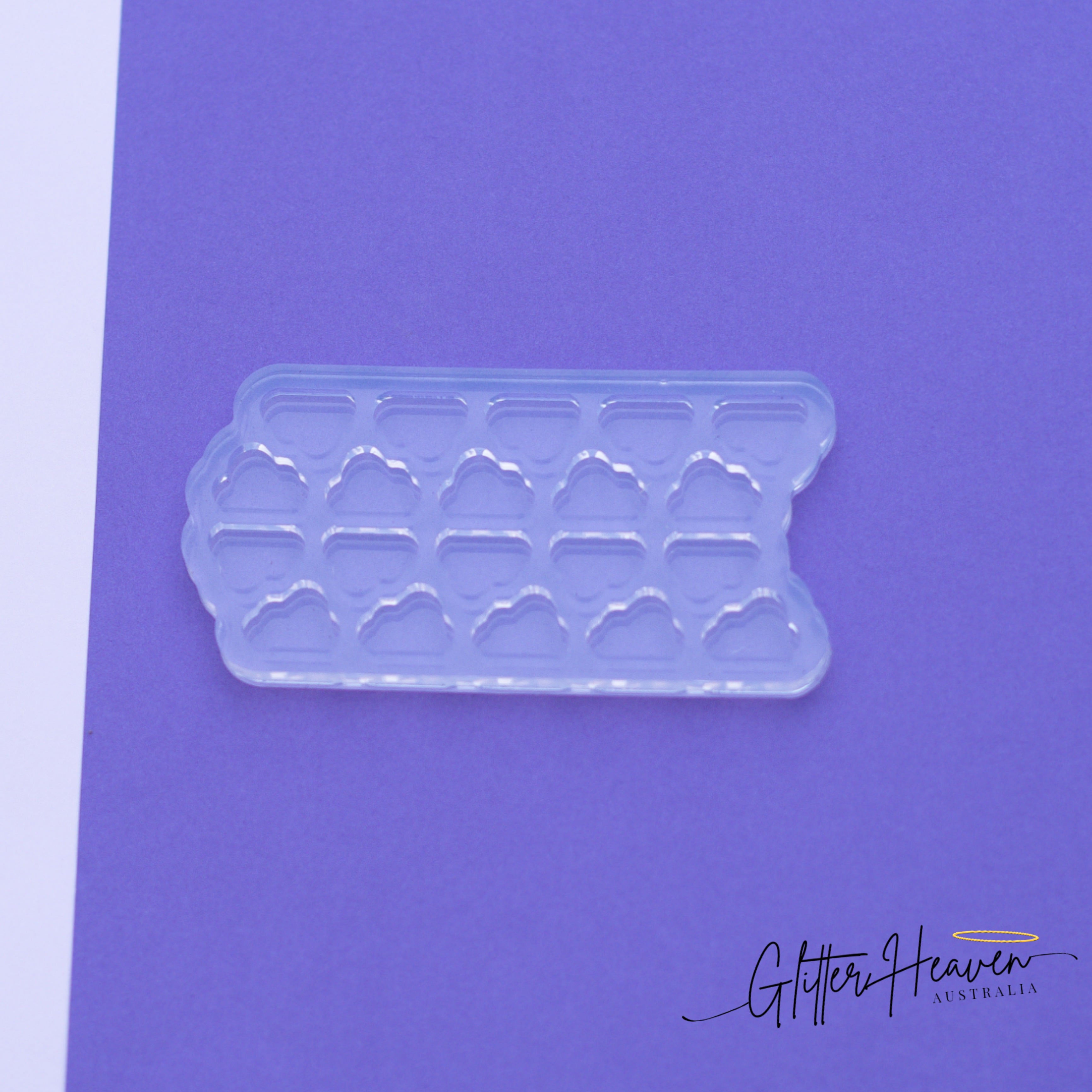 Cloud Shape Mini Clear Cavity Mould